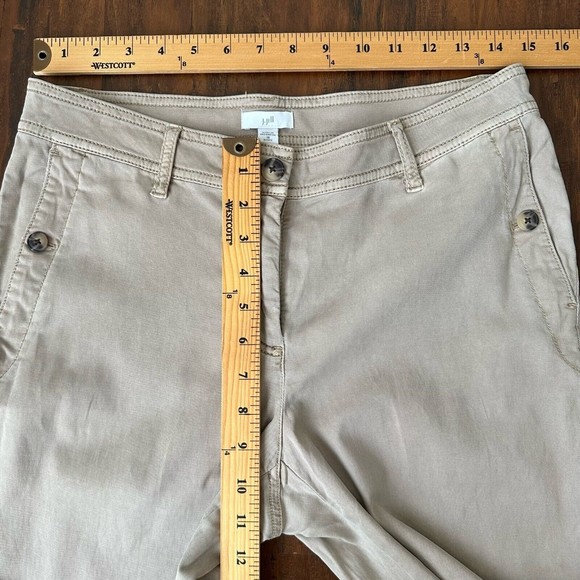 NWT J. Jill Casual Skinny Pants in Light Khaki Sz 10P W6928 - Picture 10 of 11
